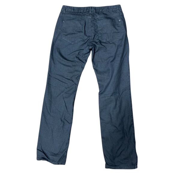 PrAna, Women's Lined Boyfriend Pants, Size 8, Black/Dark Blue, Used - Picture 2 of 9